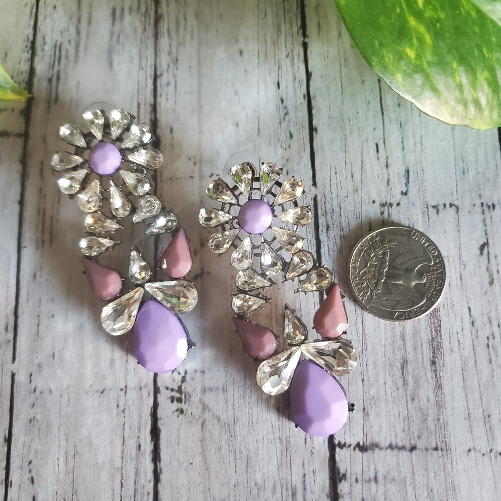 NEW Purple Earrings for special days - Picture 4 of 5